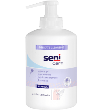 Cremedusche mit 3 % UREA
